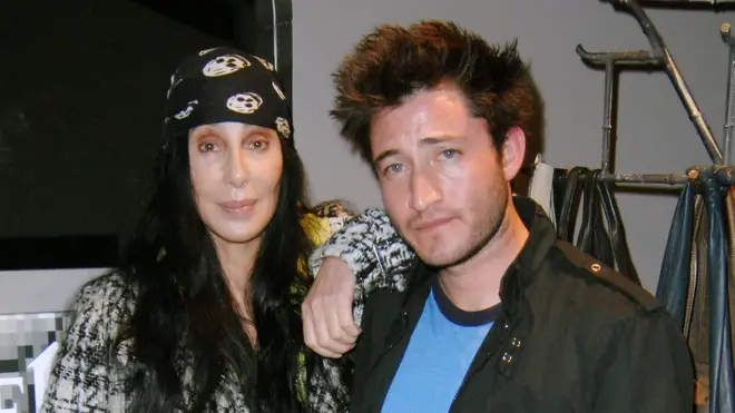 Cher with son Elijah in 2010