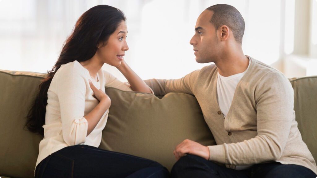 couple qui communique