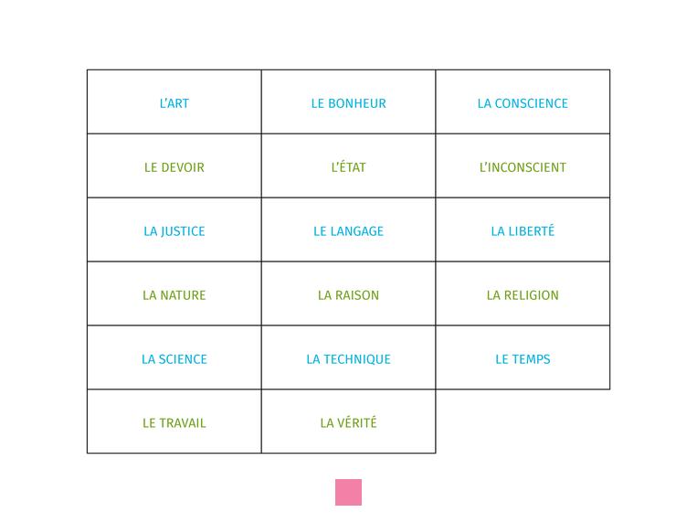 Découvrez les 17 notions essentielles de philosophie en Terminale 2023