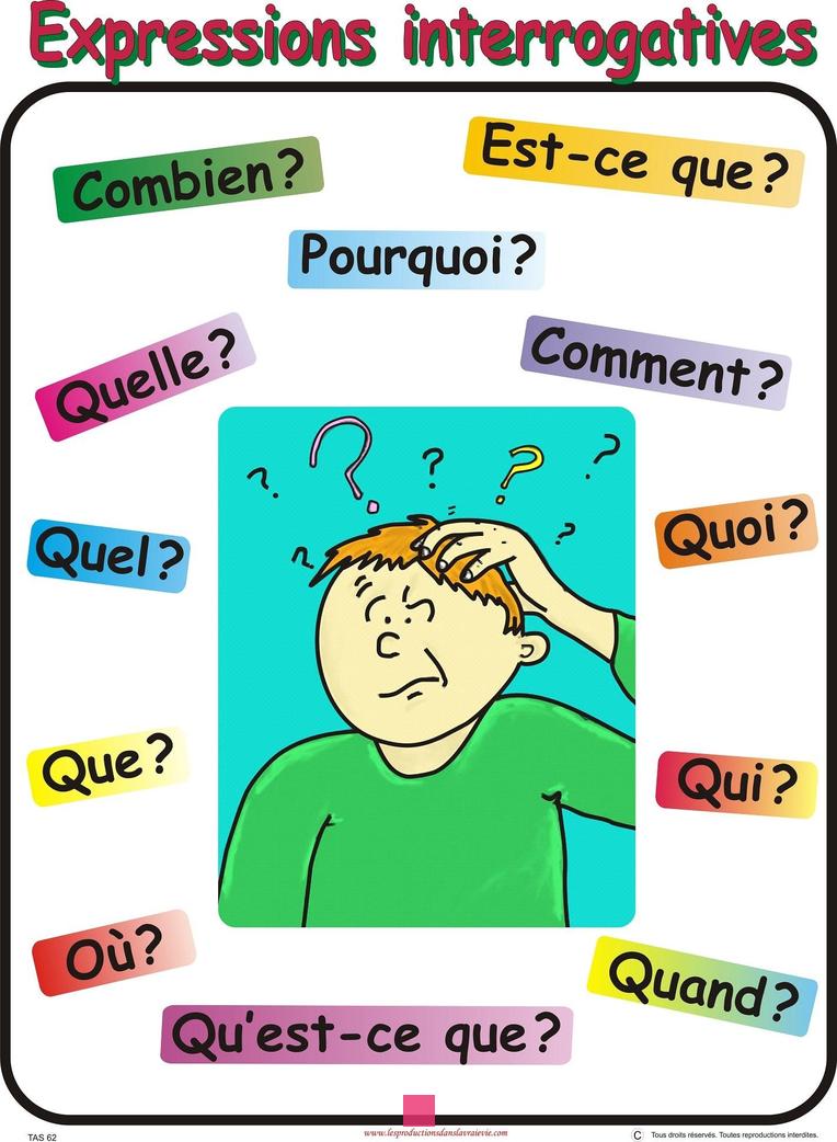 Les 5 questions essentielles en français : Adjectifs et pronoms interrogatifs