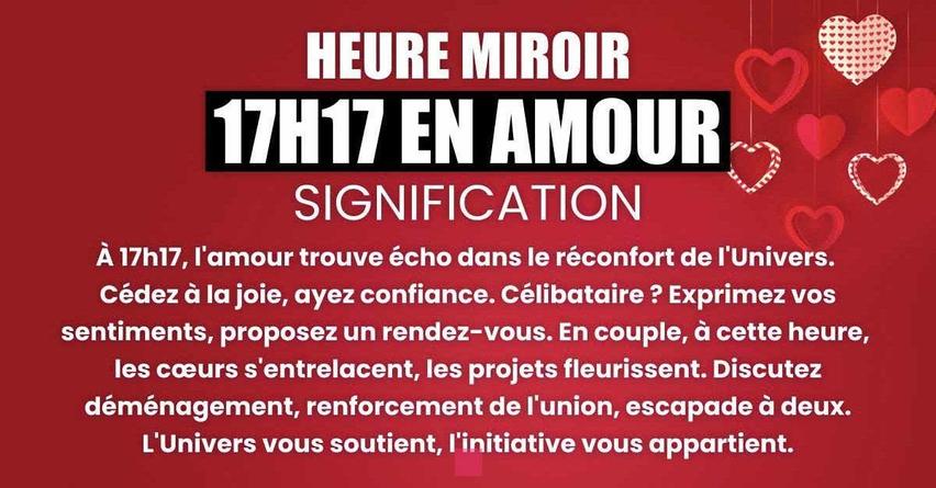 17h17 : Santé, Amour, et Spiritualité - Découvrez la Signification de cette Heure Miroir