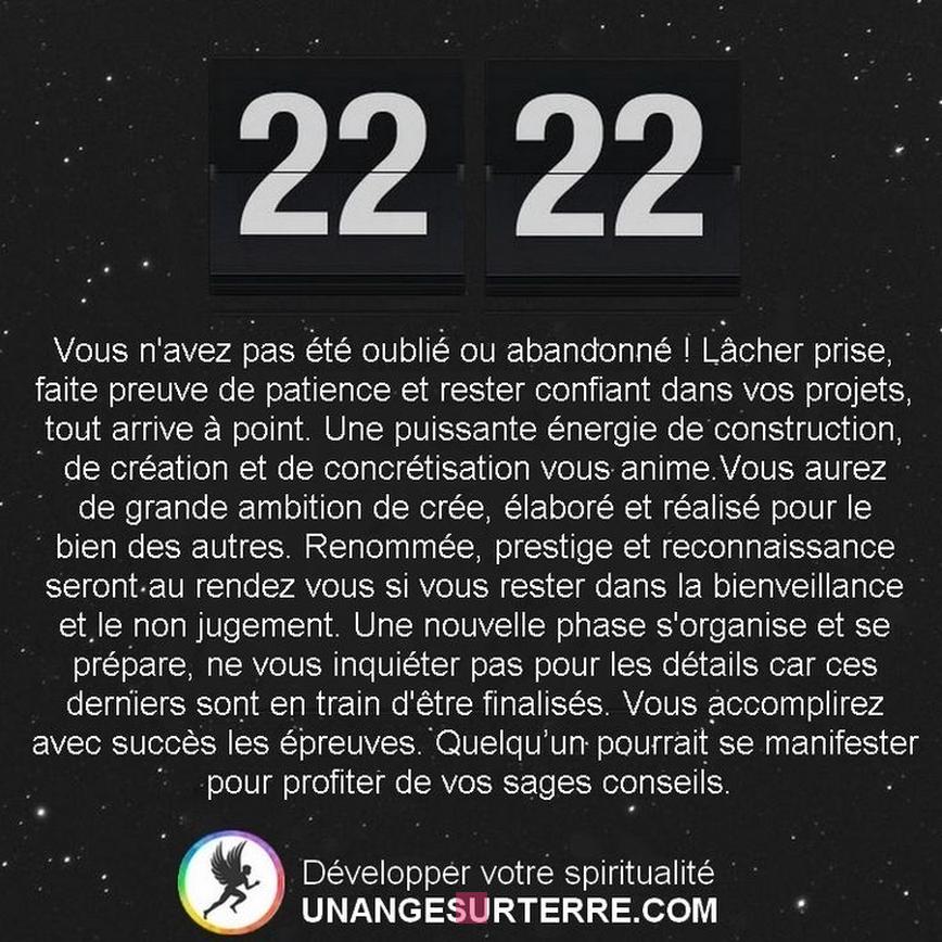 22:22 Heure Miroir : Messages d'Amour, Accomplissements et Nouveaux Départs