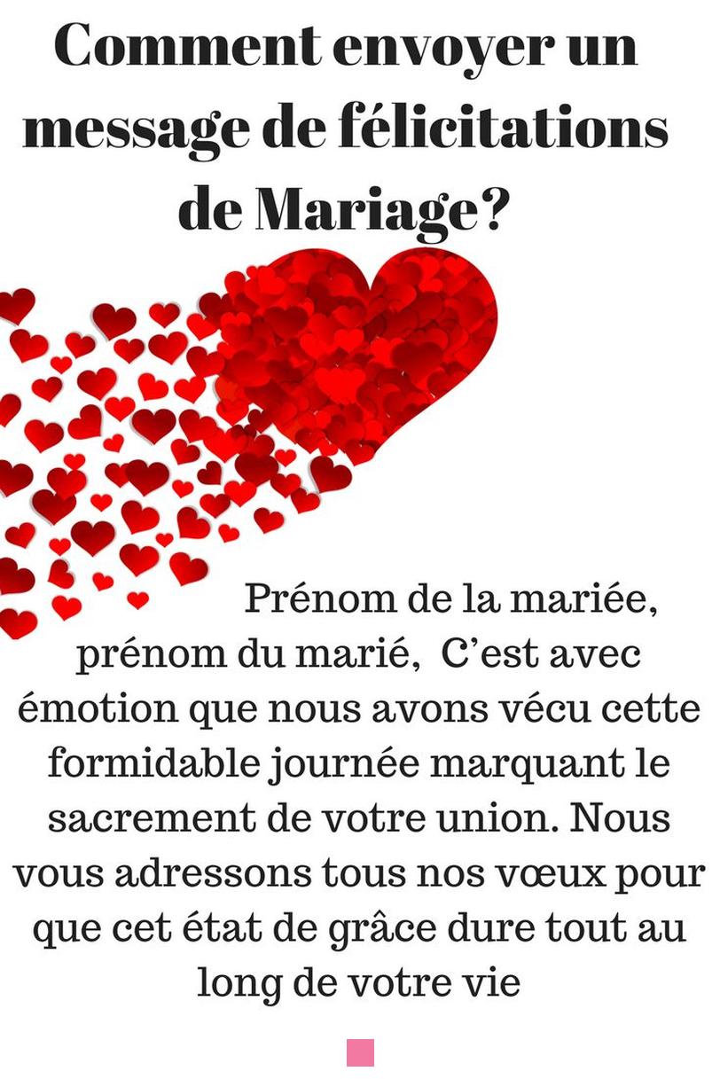 Petits mots de félicitations de mariage pour inspirer vos vœux