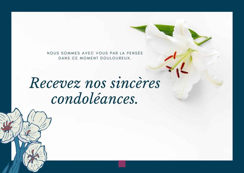 Modèles de condoléances : Exemples de messages pour exprimer votre soutien sincère